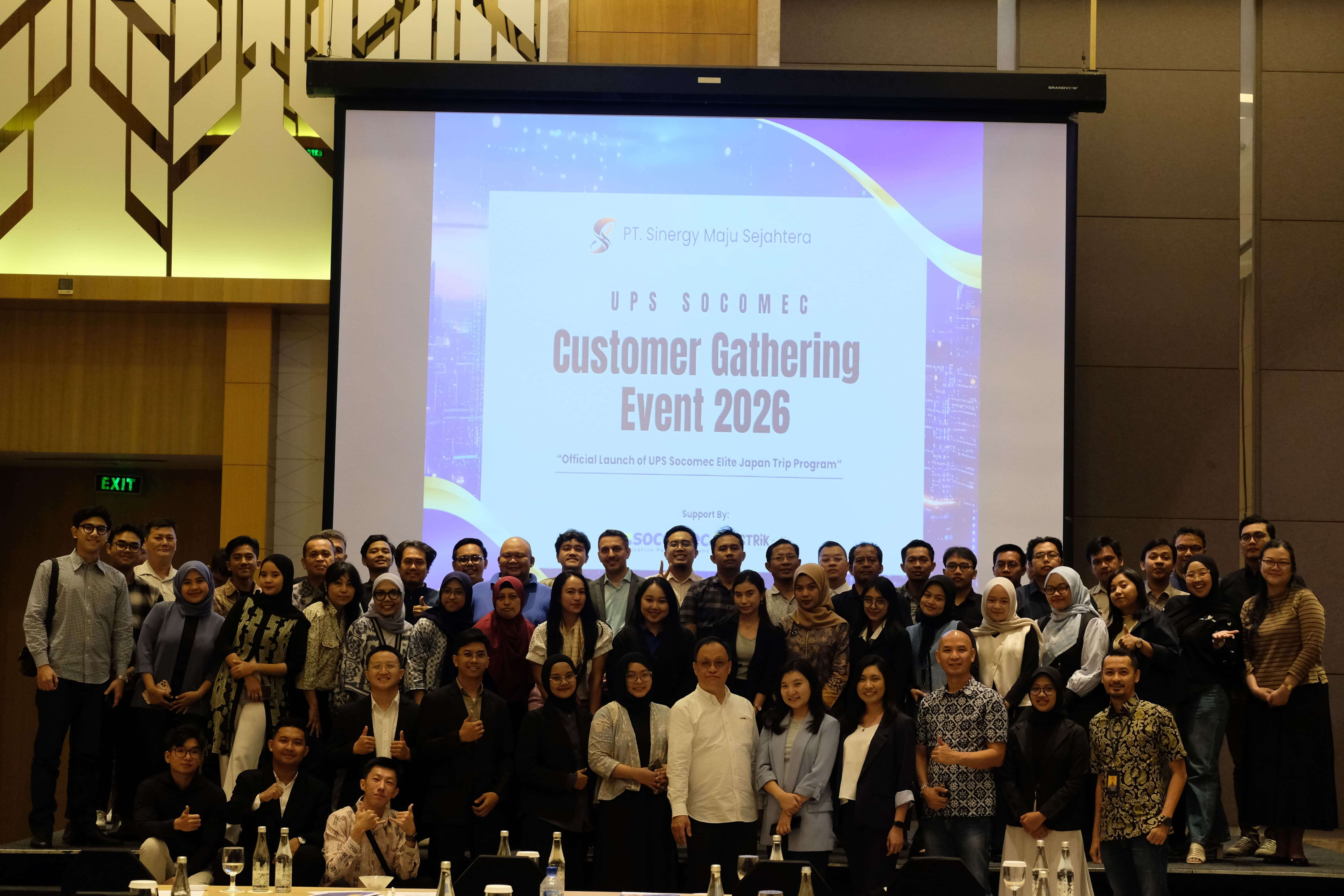 Customer Gathering Socomec bersama Sinergy Maju Sejahtera