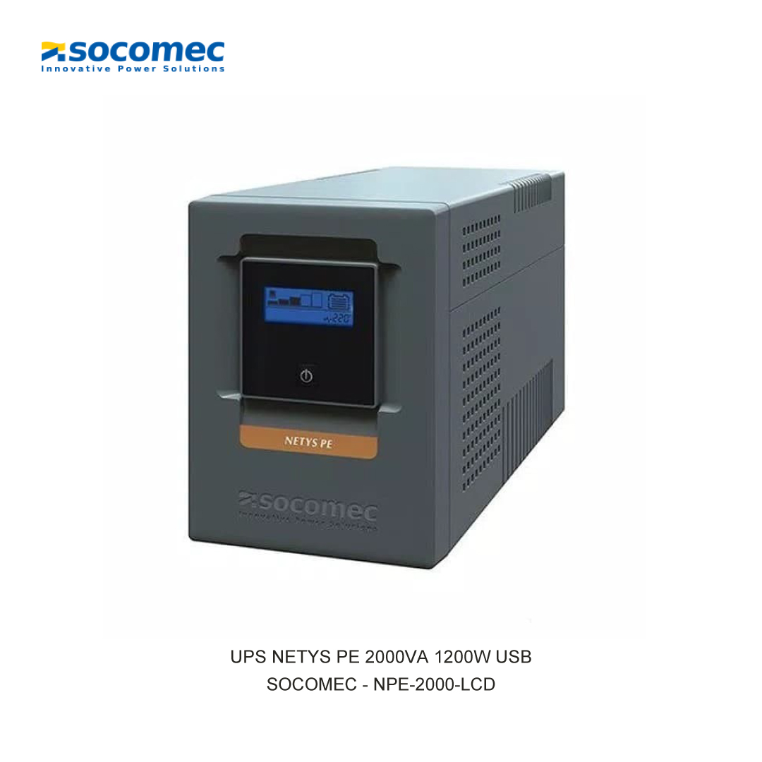SINGLE PHASE UPS - NPE-2000-LCD